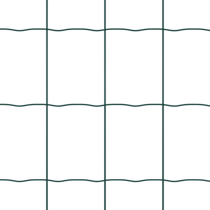 Euro Hek Met 7 Spike Posts 1X10 M Gegalvaniseerd Staal Groen Gegalvaniseerd Staal