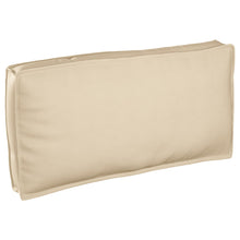 Palletkussen Voor Zit/Rugsteun Beige 120X60X12 Cm Oxford Stof