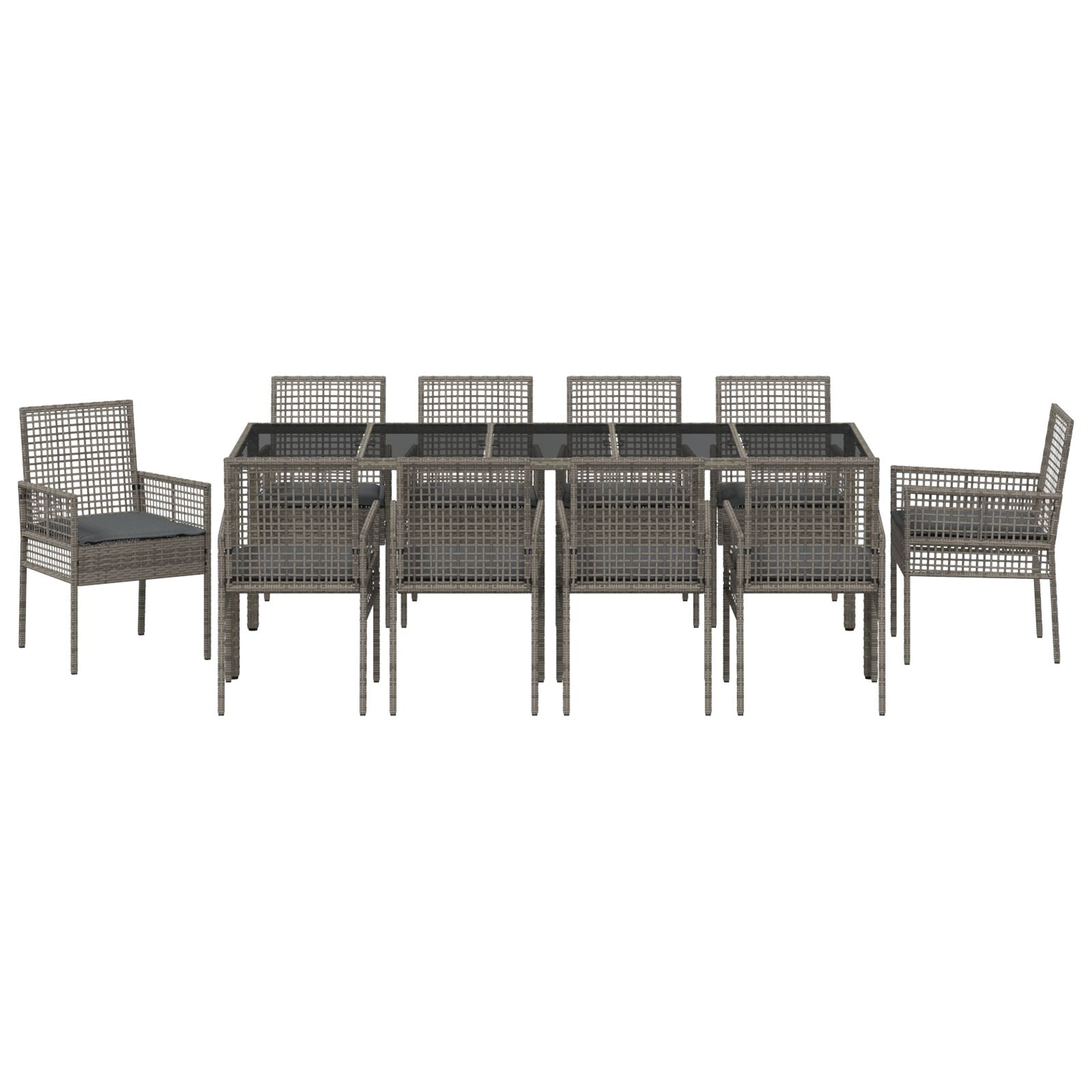 Set Van 6 Grijs, Zwart