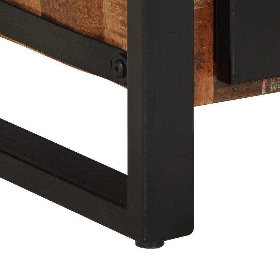 Badkamer Kast Meerkleurig 55X35X60 Cm Massief Hout Gerecycled Massief gerecycled hout