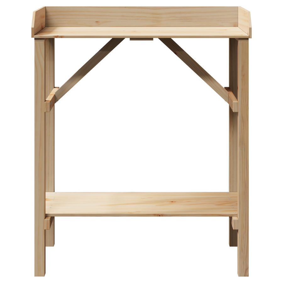 Tuin Potting Tafel 75X40X90 Cm Massief Hout Grenen Natuurlijk