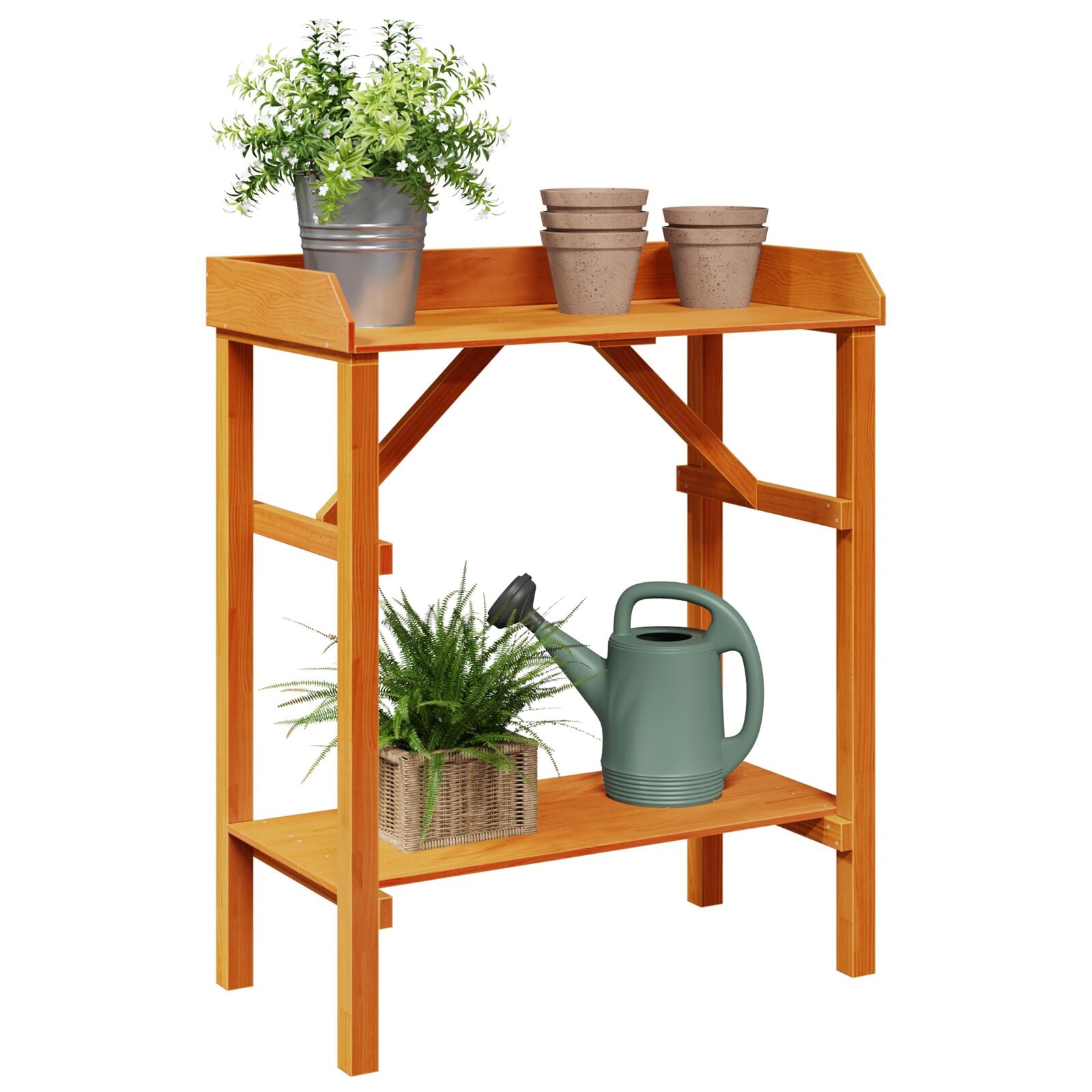 Tuin Potting Tafel 75X40X90 Cm Massief Hout Den Acacia