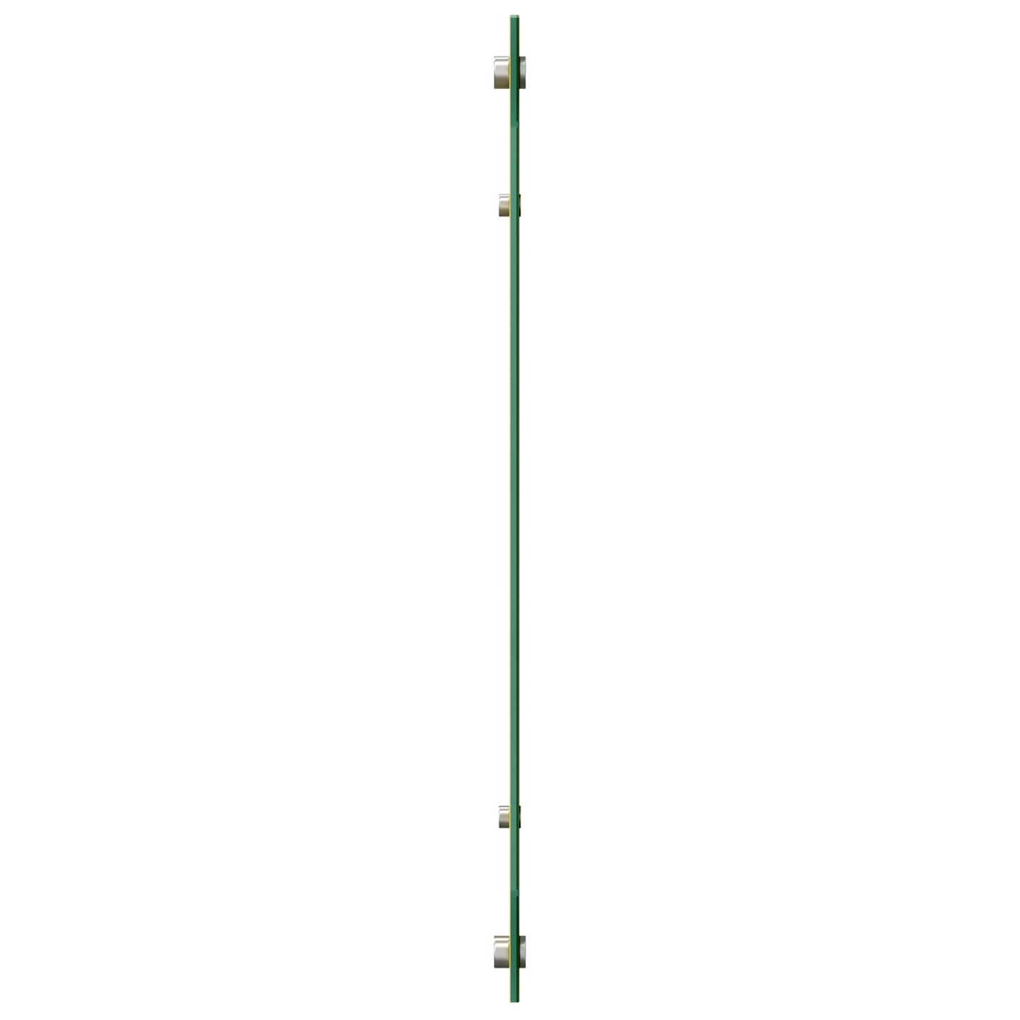 Keuken Achterwand 100X60X0,6 Cm Geharde Glas Geel 100 x 60 cm
