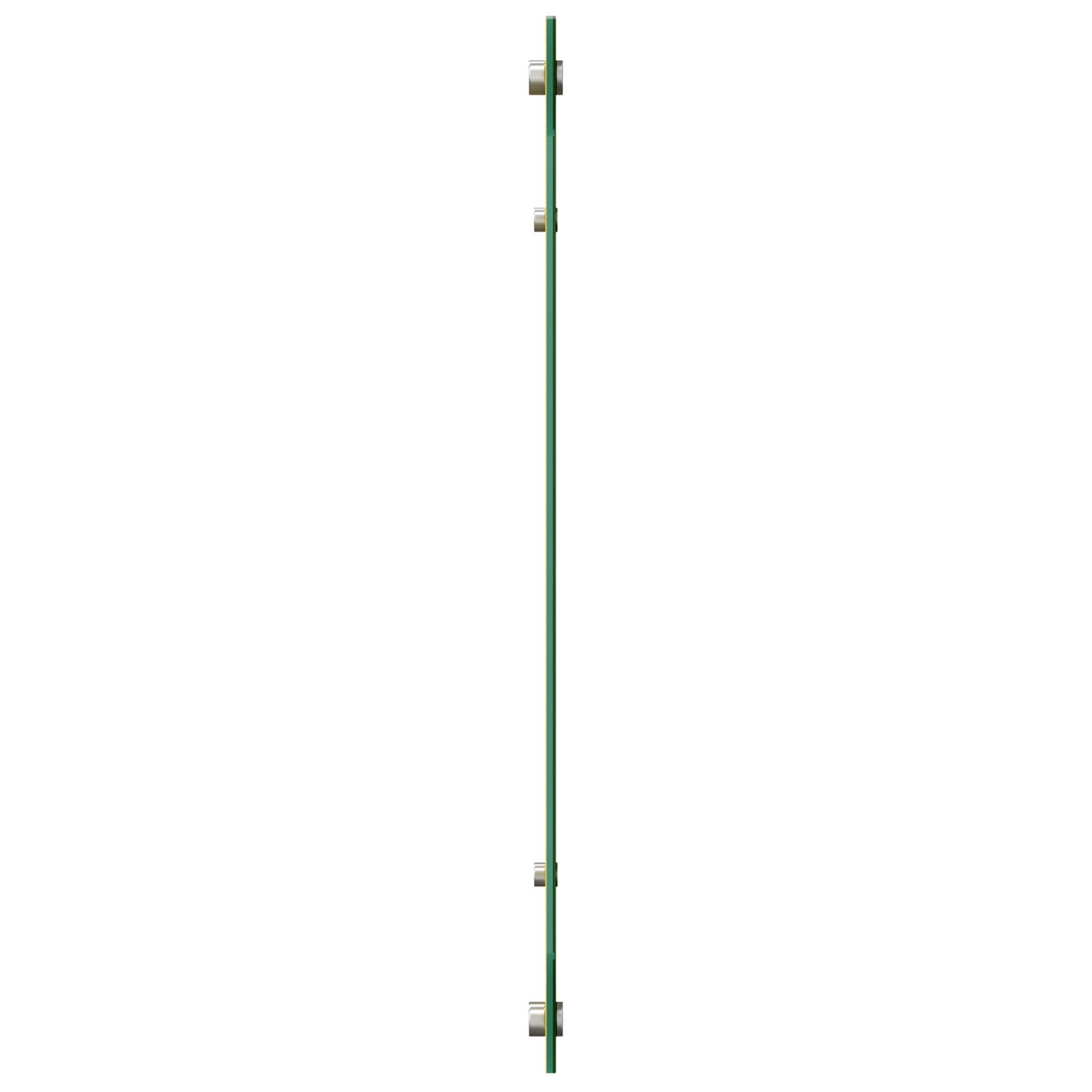 Keuken Achterwand 100X60X0,6 Cm Geharde Glas Geel 100 x 60 cm