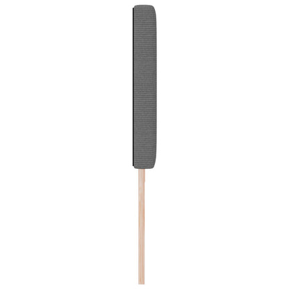 Hoofdbord Eenvoudig Ontwerp Corduroy Stof Lichtgrijs 200 cm Laag hoofdbord