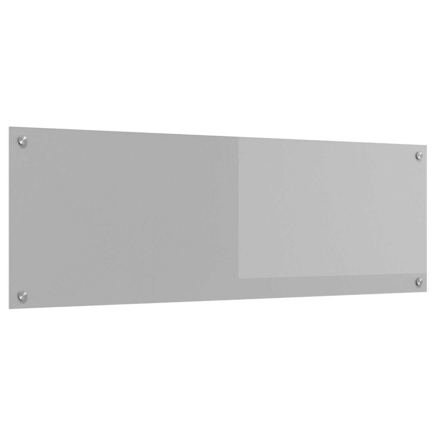 Keuken Achterwand 120X40X0,6 Cm Tempered Glas Lichtgrijs 120 x 40 cm