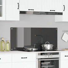 Keuken Achterwand 120X50X0,6 Cm Van Gehert Glas Donkergrijs 120 x 50 cm