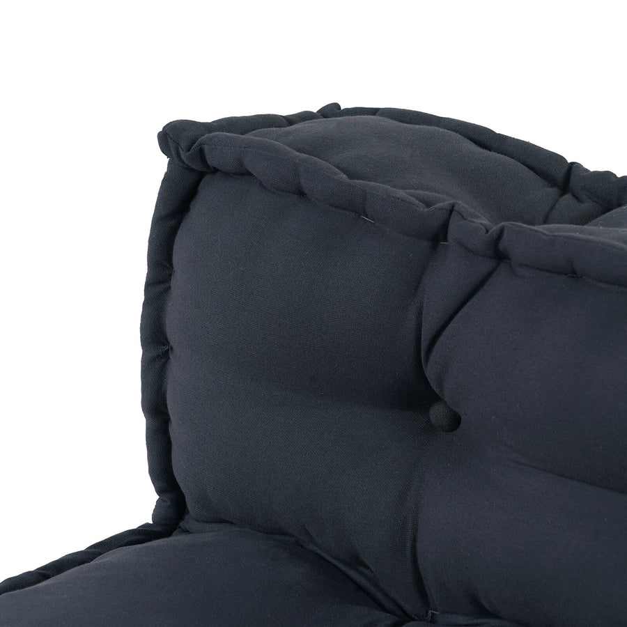 Pallet Sofa Kussen Met Rugleuning - Tafstof Anthraciet 2x kussen
