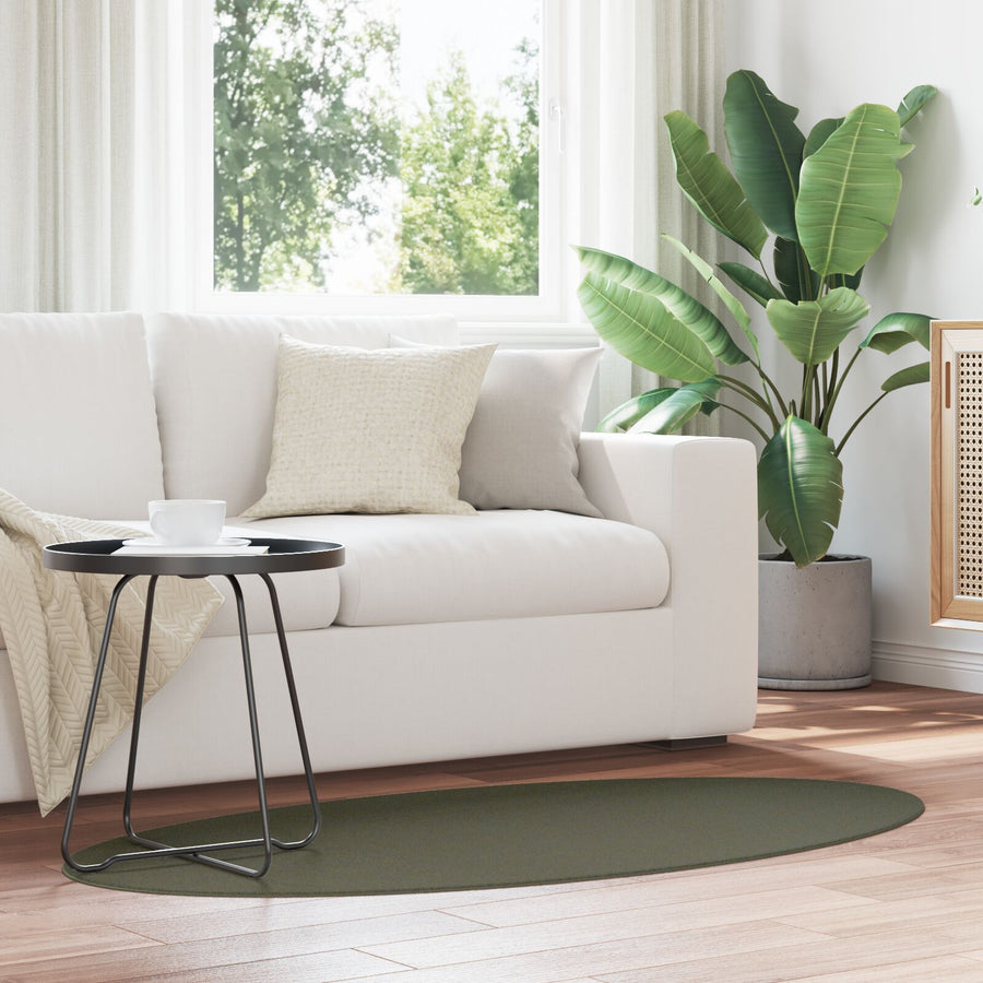 Kleden Polyester Anti-Slip Vloerkleed Bosgroen 80 x 150 cm