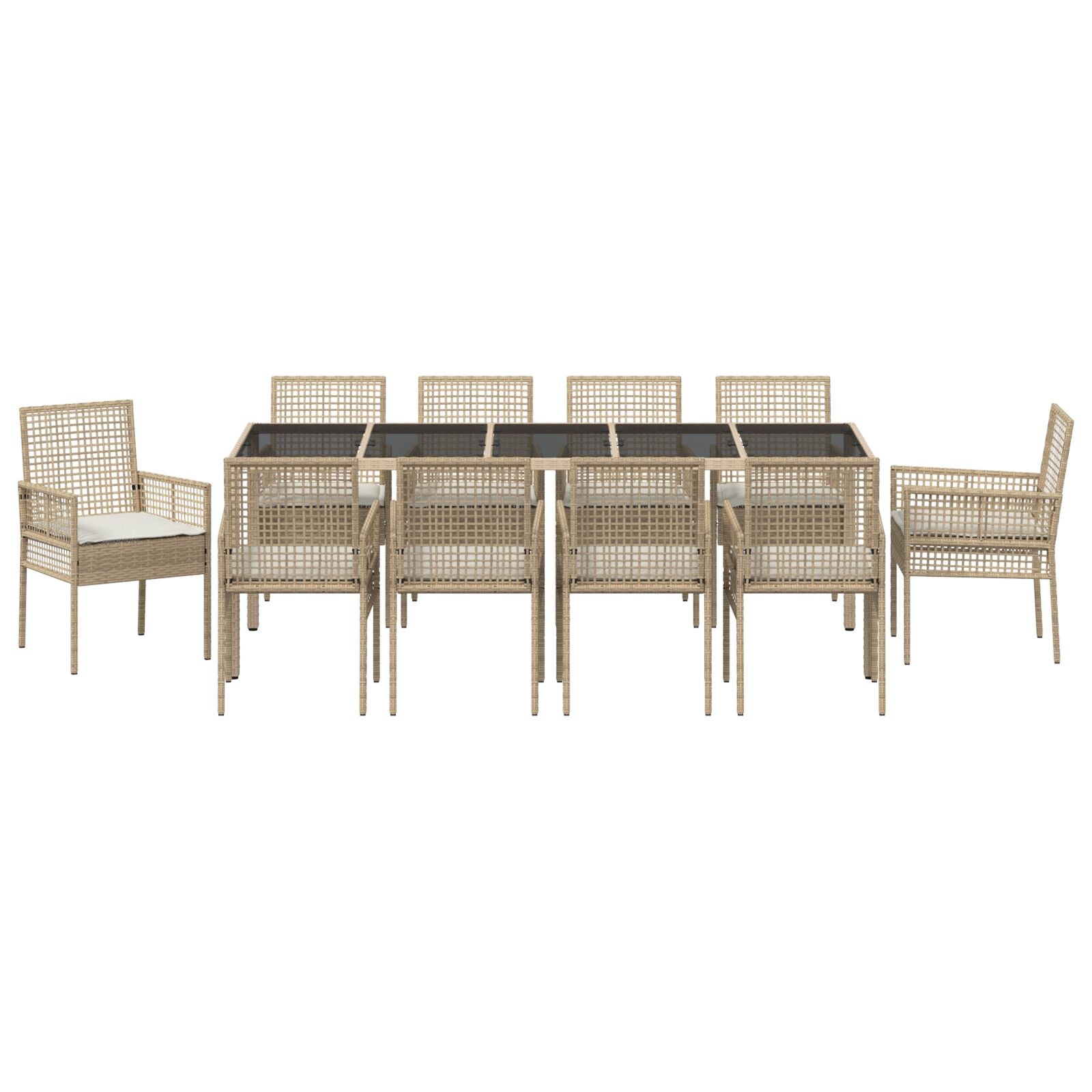 Set Van 6 Beige En Zwart