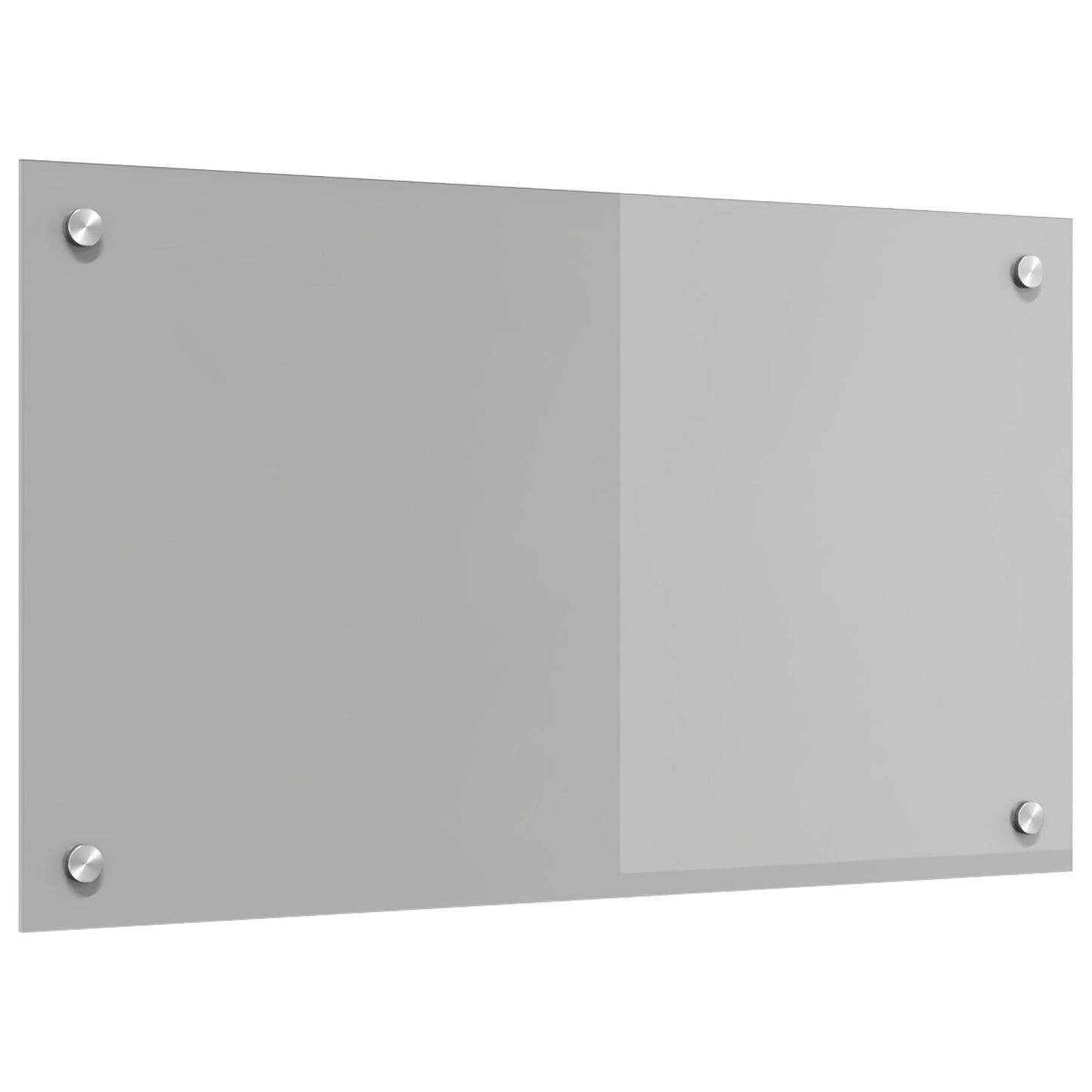Keuken Achterwand 70X40X0,6 Cm Gehard Glas Lichtgrijs 70 x 40 cm