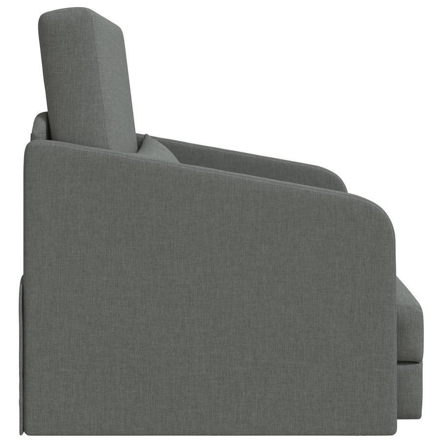 Vloer Sofa Bed 2-In-1 65X80X83 Cm Stof Donkergrijs