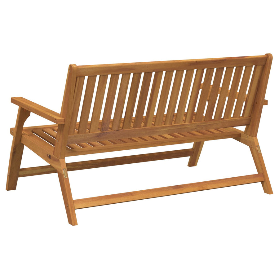 Tuin 122,5X77X74 Cm Massief Acaciahout Bank
