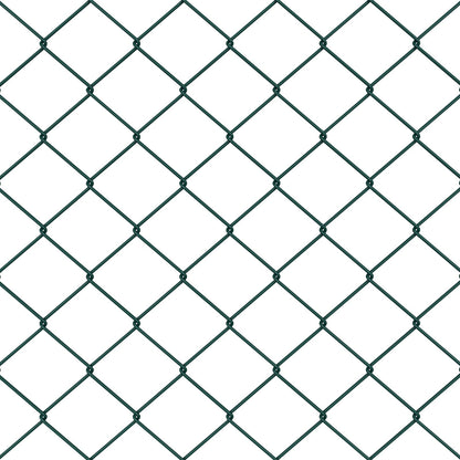 Kettinglink Hek Met 10 U Palen Groen 1X10 M Staal