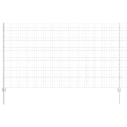 Tuinhek Set Set Van 2 Verzinkt Staal 10 X 1,4 M Duurzaam