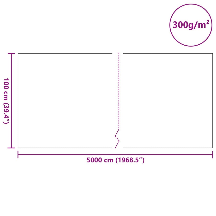 Vijver Fleece 300 g/㎡ 1 x 50 m