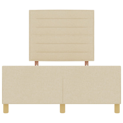 Bedframe Crème 140X200 Cm Stof Crème