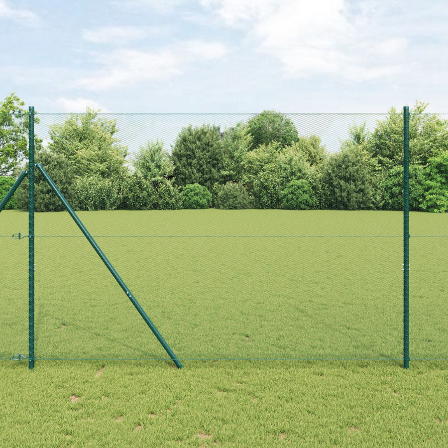 Hexagon Hek 1.5X10 M Staal Groen 10 x 1.5 m 13 mm