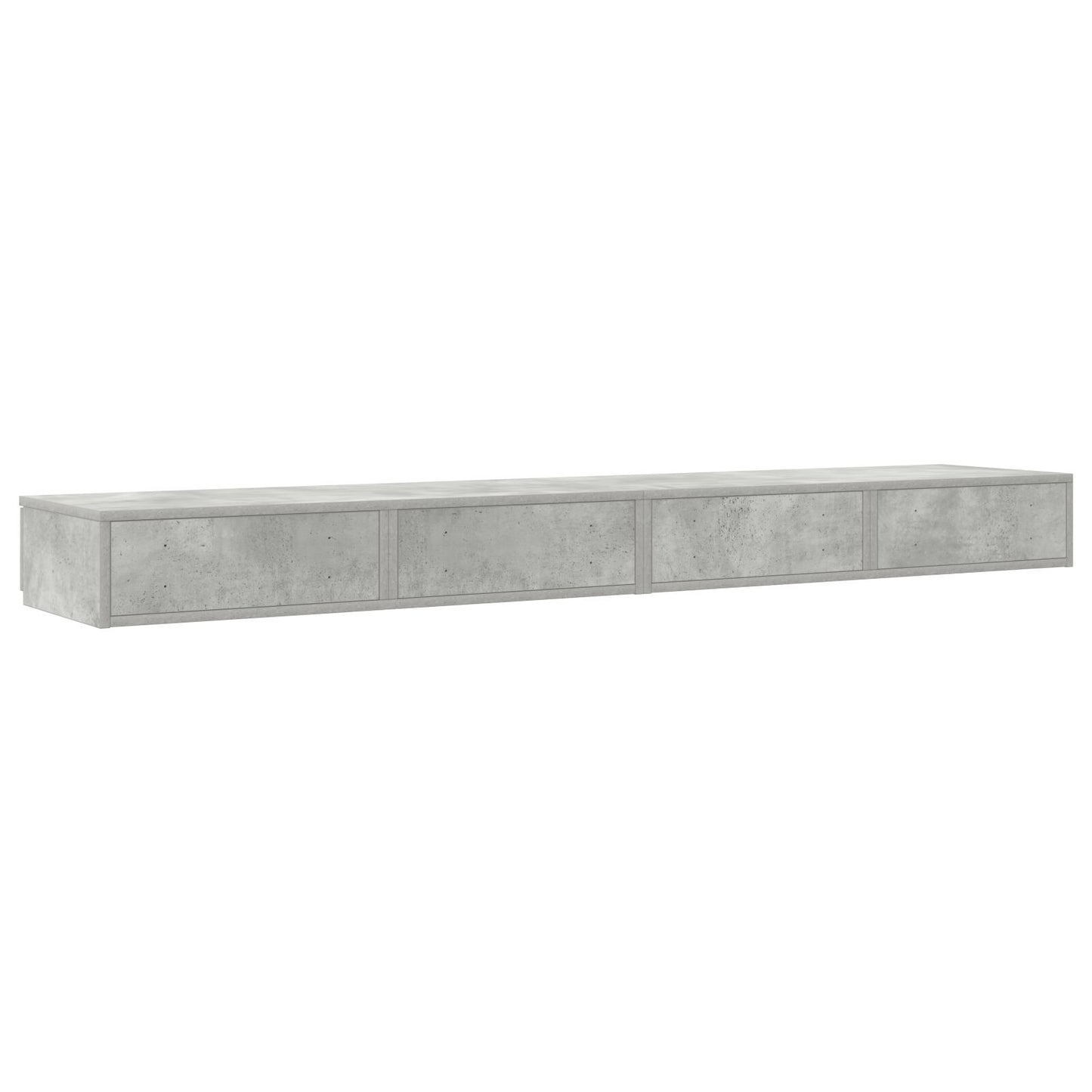 Bedladen Betongrijs 180X36,5X16,5 Cm Engineered Wood Beton grijs 180 x 36.5 x 16.5 cm