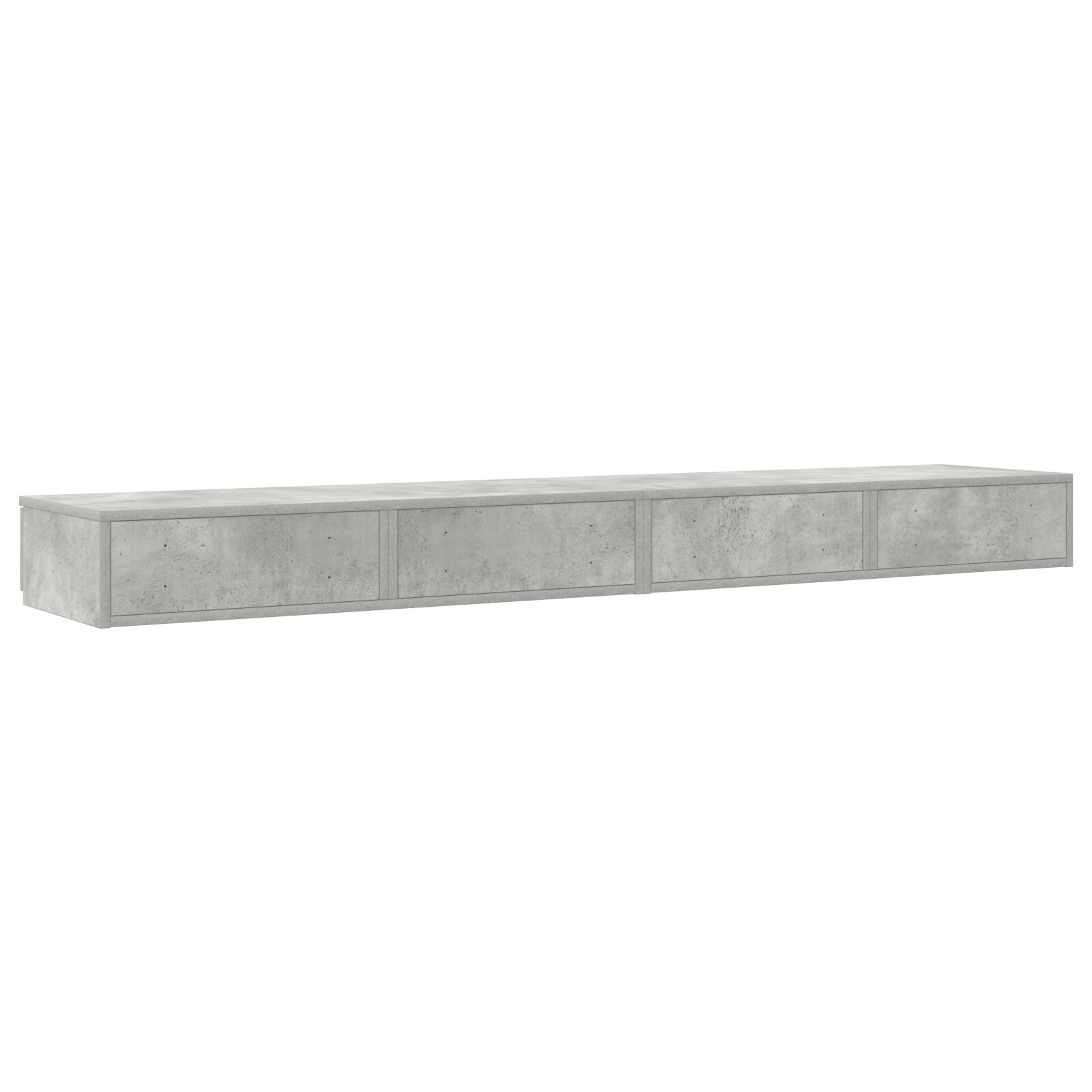 Bedladen Betongrijs 180X36,5X16,5 Cm Engineered Wood Beton grijs 180 x 36.5 x 16.5 cm