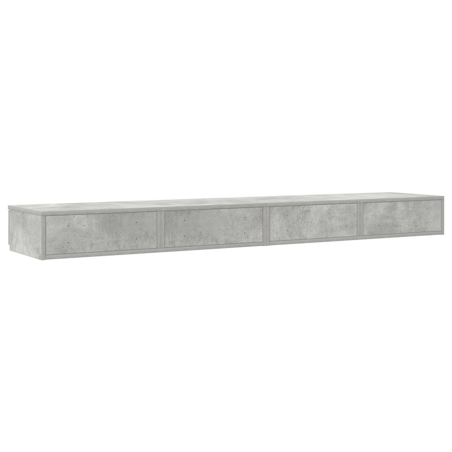 Bedladen Betongrijs 180X36,5X16,5 Cm Engineered Wood Beton grijs 180 x 36.5 x 16.5 cm