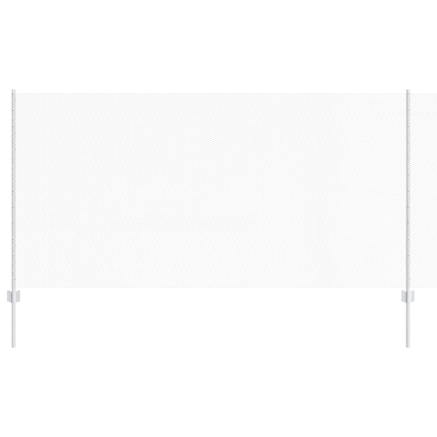 Hekpalen 10 St U-Kanaal 120 Cm Gegalvaniseerd Staal,  Zeshoekig Hek 1,2X10 M Gegalvaniseerd Staal