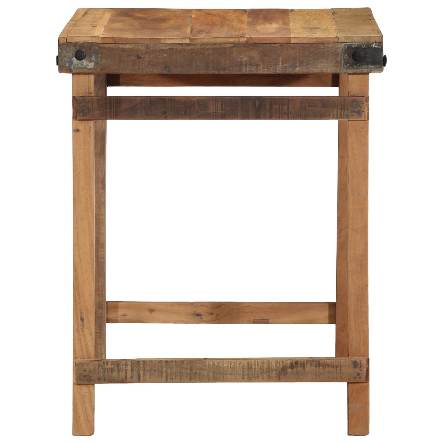 Eettafel Massief Hout Gerecycled 55 x 60 x 76 cm