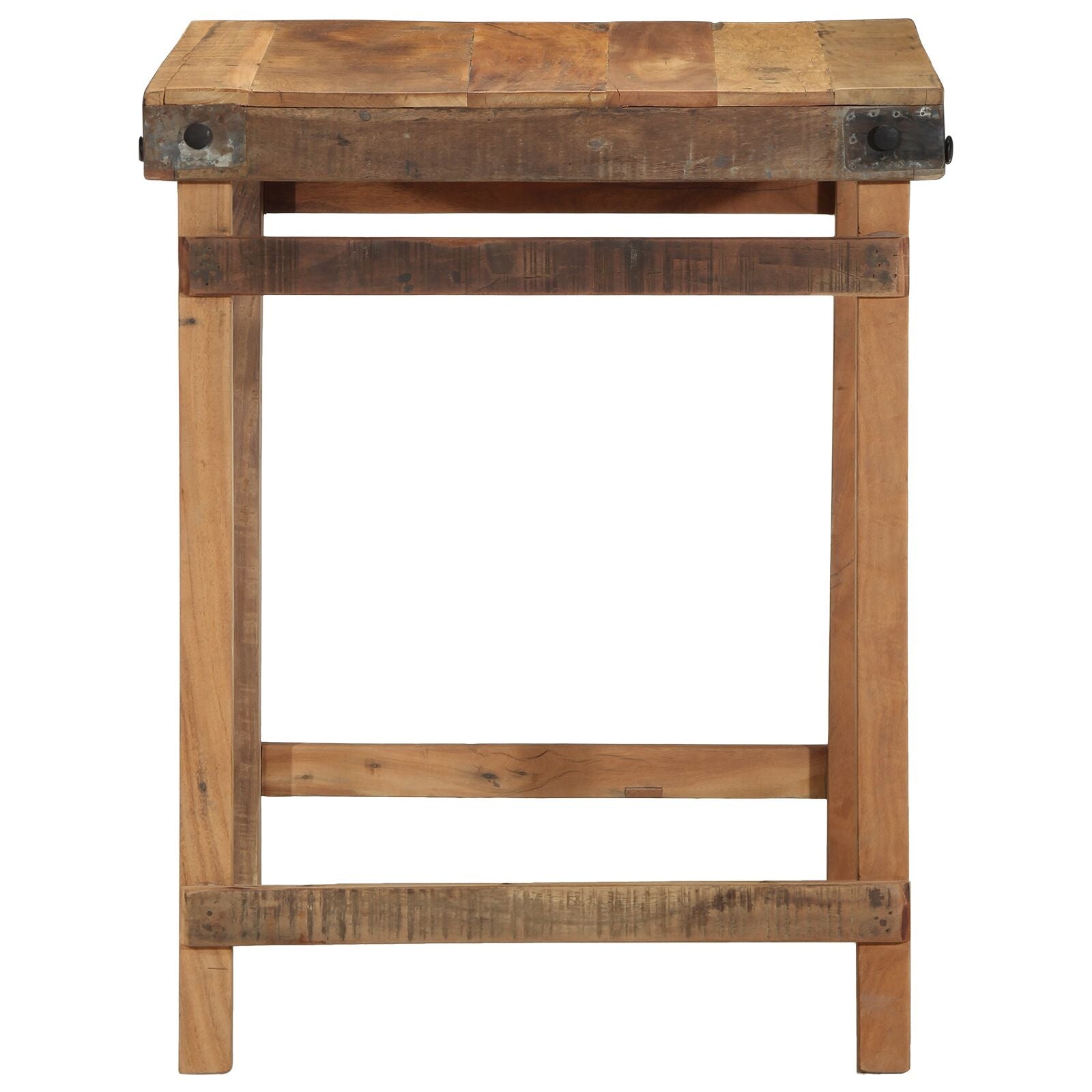 Eettafel Massief Hout Gerecycled 55 x 60 x 76 cm