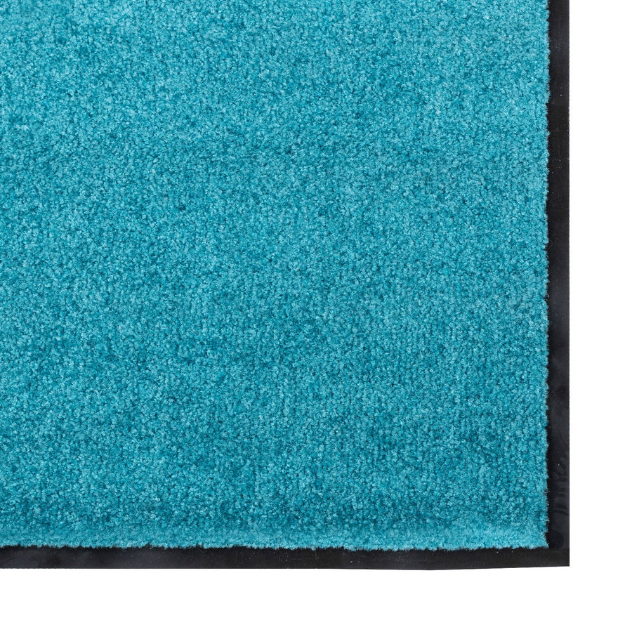 Deurmat Wasbaar Cyan 120X300 Cm