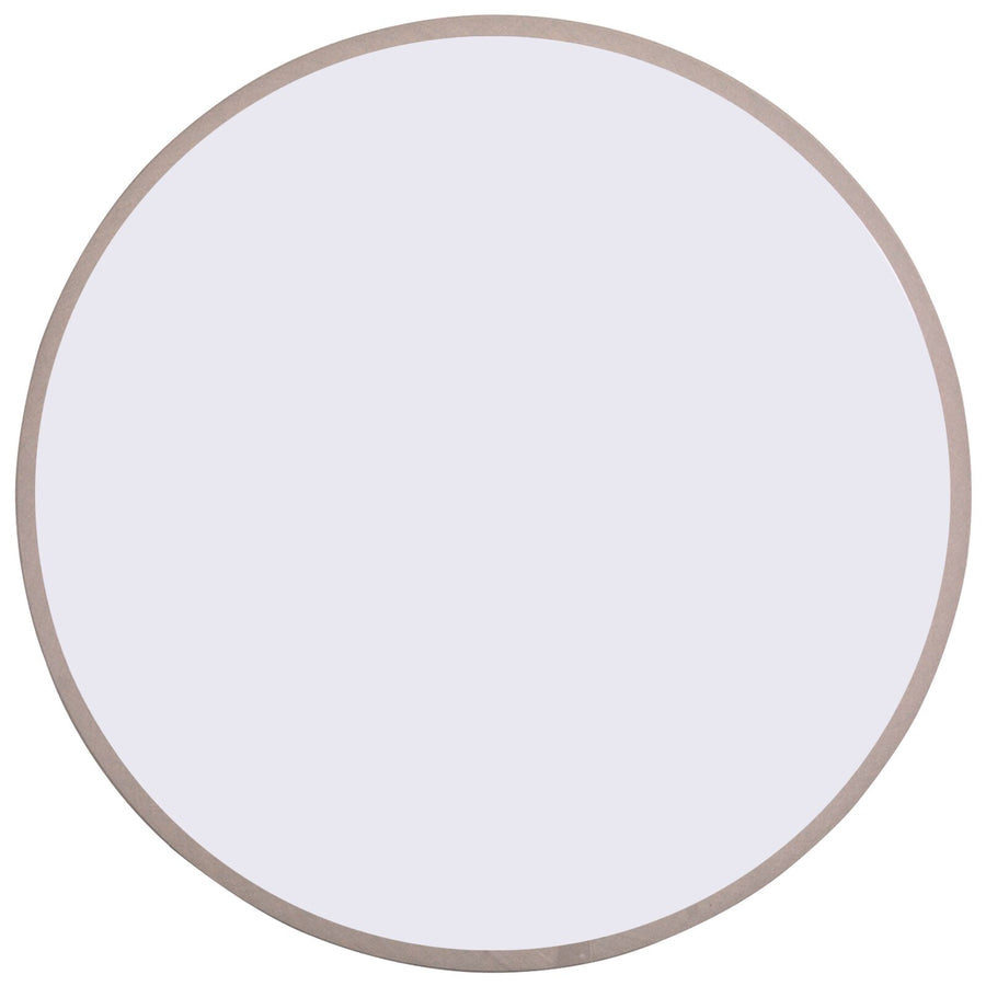 Plafondlampen Inbouw Ø 38 Cm Stoffen E27 Ø38 x 13.5 cm Taupe zonder sterrenlampenkap