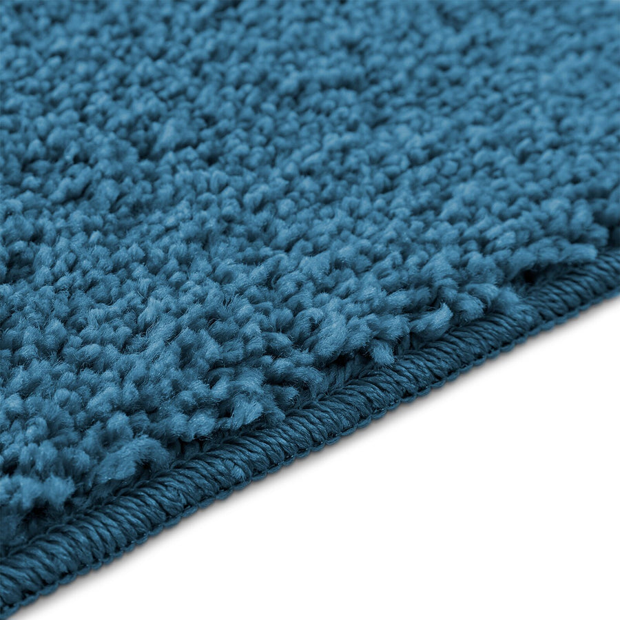 Badmat Rechthoekig Polypropyleen Antislip Blauw 50 x 80 cm