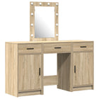 Console table with drawer Brown 50 x 41 x 135 cm Engineered wood