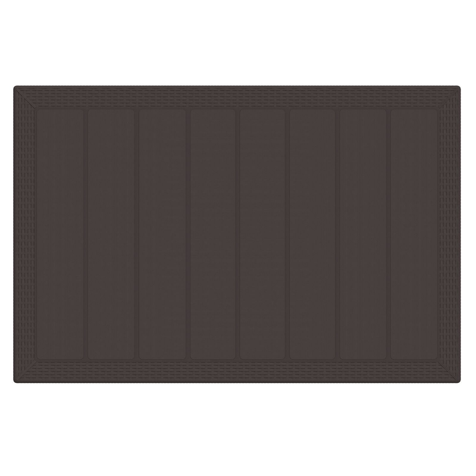 5-Delige Tuin Eetset Bruine Poly Rattan