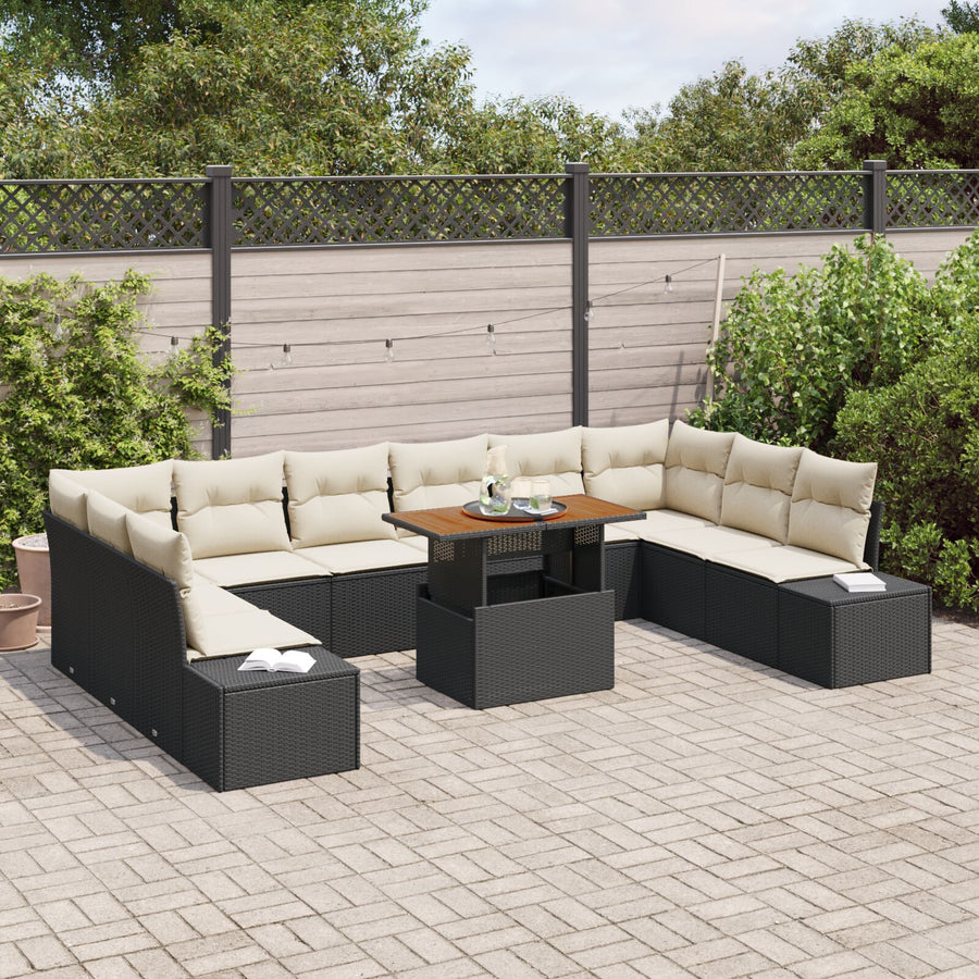 Tuinbank Set Set Van 11 Beige Aluminium Tuinbank Set