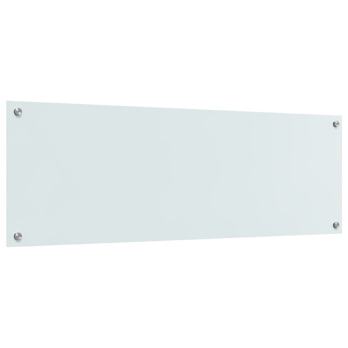 Keukenwand 120X40X0,6 Cm Gelaagd Glas Wit 120 x 40 cm