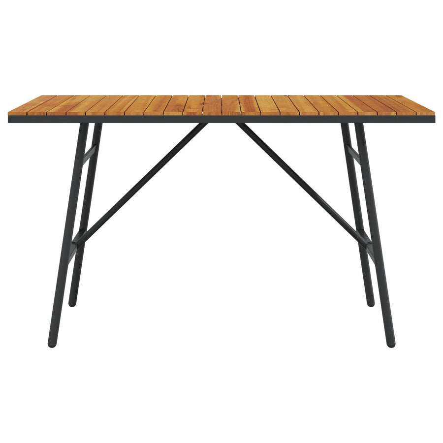 2-Delige Tuinbankset Met Kussens Van Poly Rattan Natuurlijk Bank + tafel