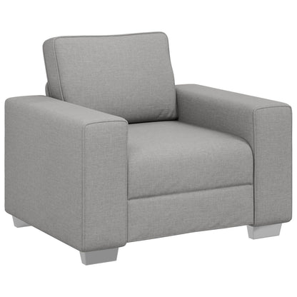 Fauteuil Stof Cloud grijs 59 cm