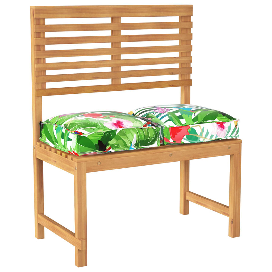 Paletkussens Voor Zit 2 Stuks 40X40X8 Cm Oxford Stof Tropisch jungle