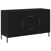 Dressoir Zwart Eiken 100X36X60 Cm Geengineerd Hout