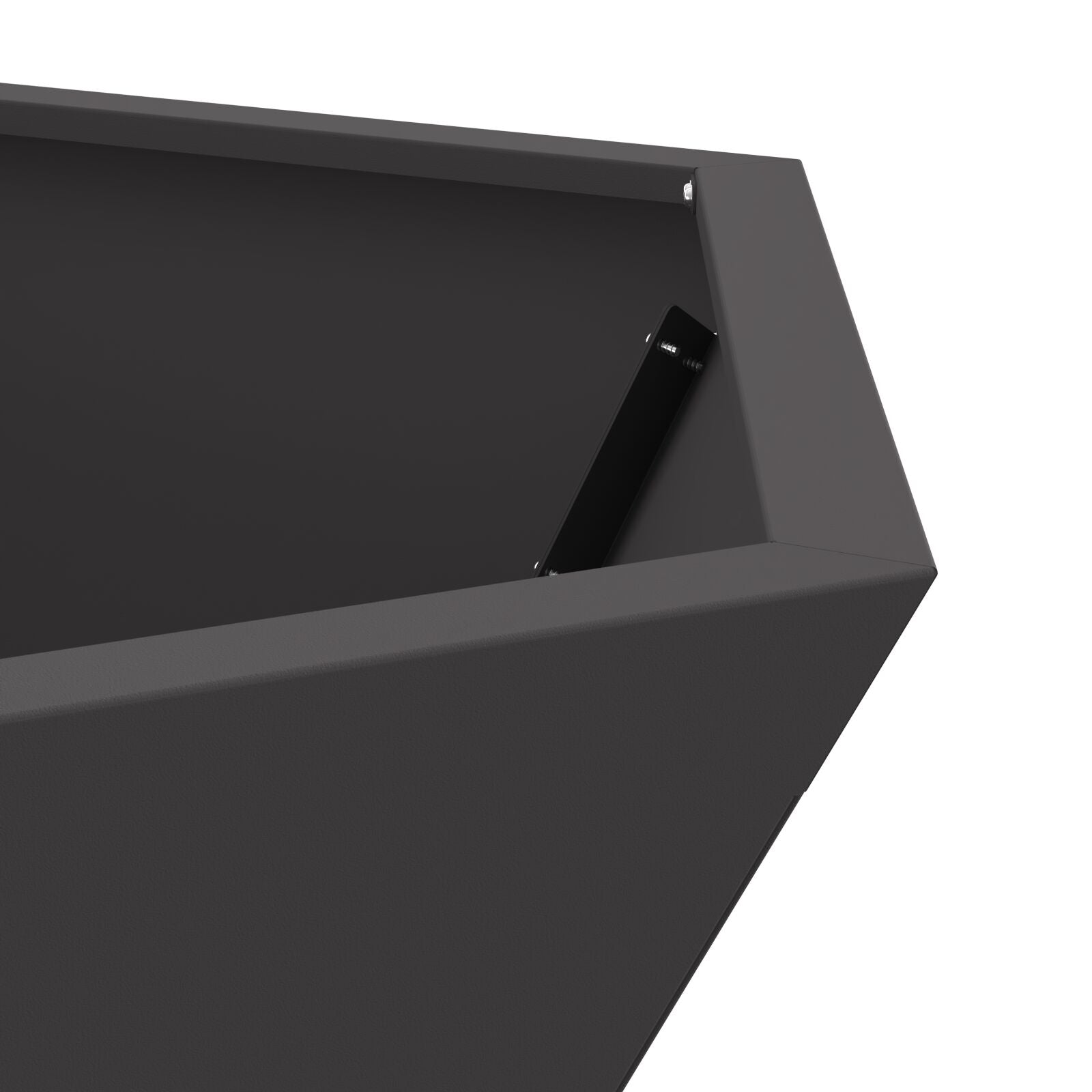 Vuurkorf Hexagonaal Zwart Staal 75 x 75 x 28 cm Koudgewalst staal/Zwart