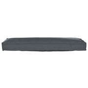 Palletkussen 120x40x8 cm antraciet