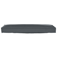 Pallet Kussen Voor Bank Anthraciet 120X40X8 Cm Oxford Stof