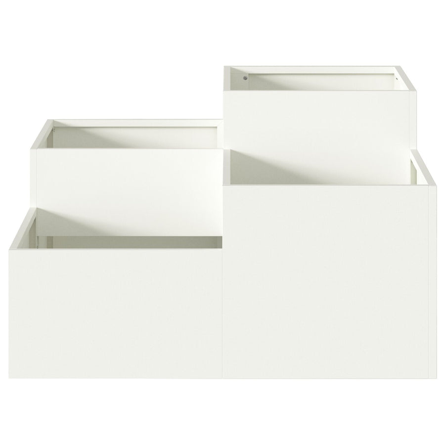 Tuinplantbak Te Staal Wit 80 x 80 x 48 cm