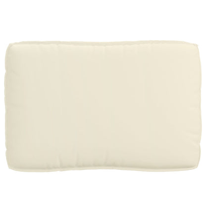 Pallet Kussen Set Set Van 3 Crème Polyester Groot