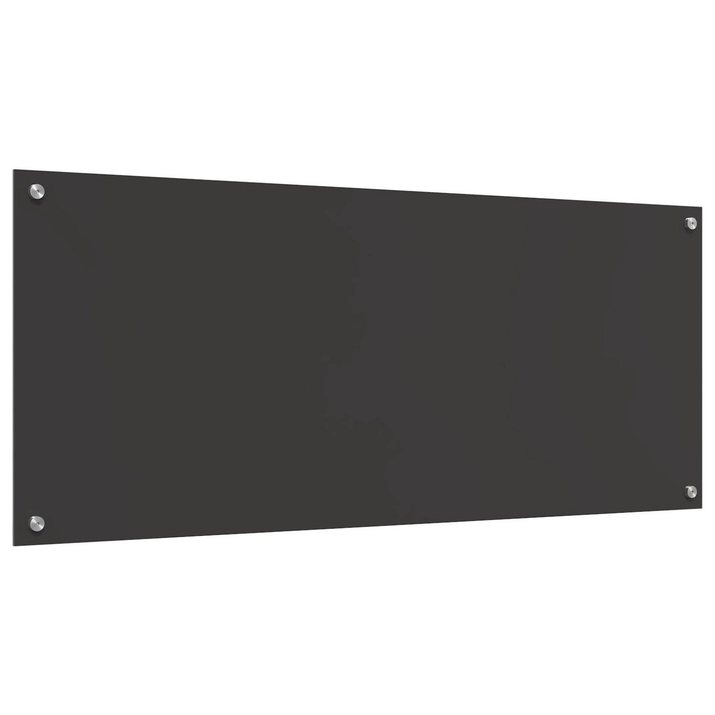 Keuken Achterwand 120X50X0,6 Cm Van Gehert Glas Donkergrijs 120 x 50 cm