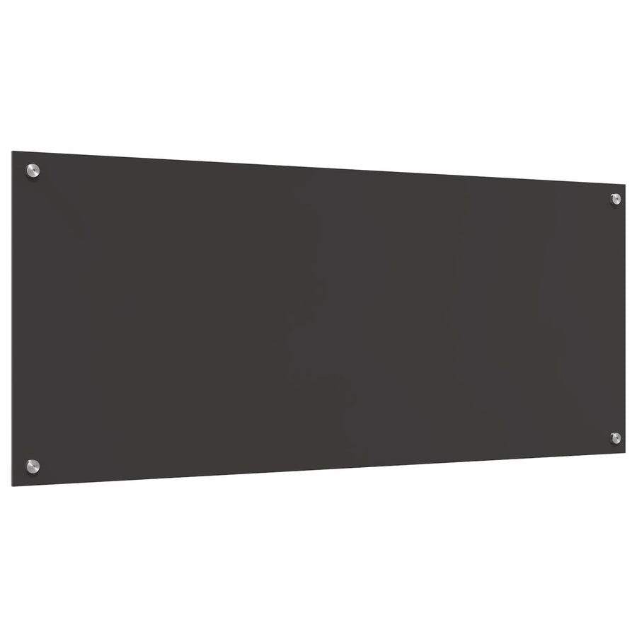 Keuken Achterwand 120X50X0,6 Cm Van Gehert Glas Donkergrijs 120 x 50 cm