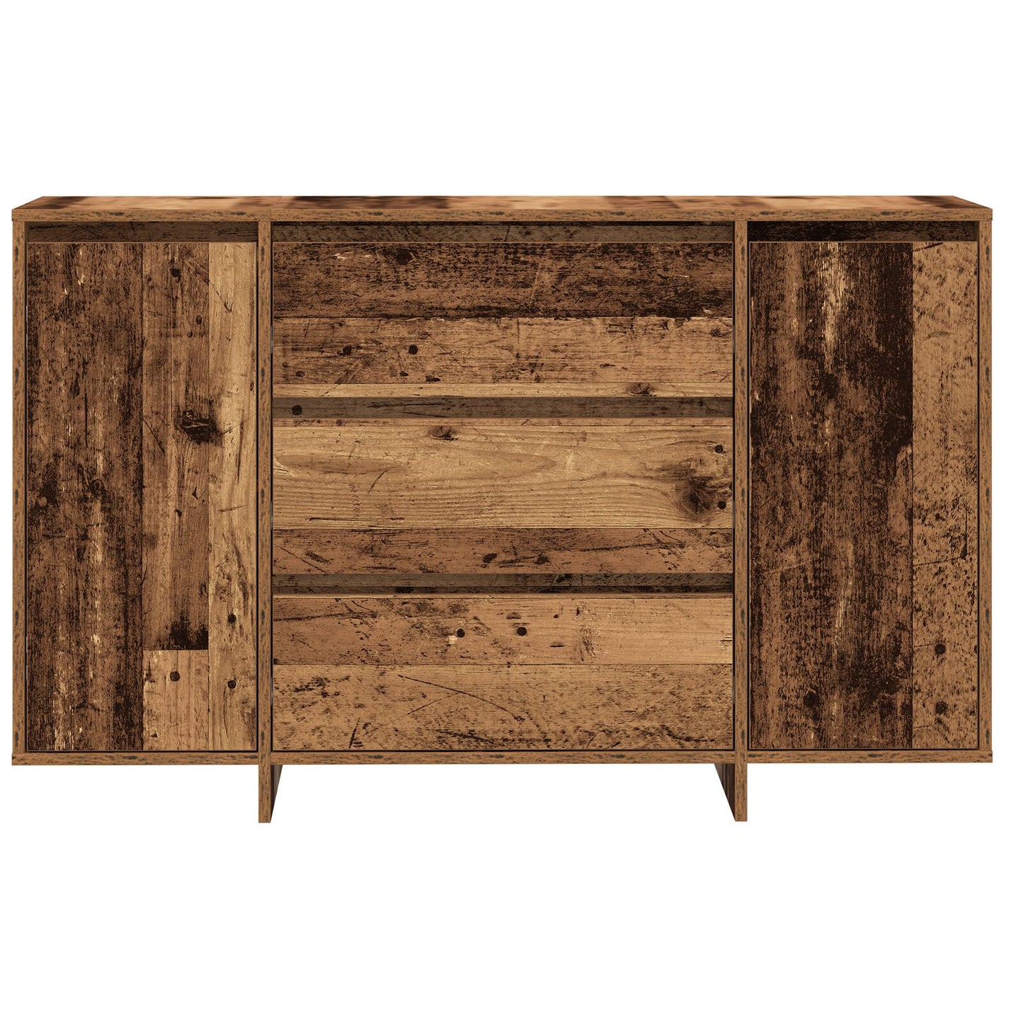 Dressoir Oude Hout Massief Gerecycled Hout Rustiek Dressoir