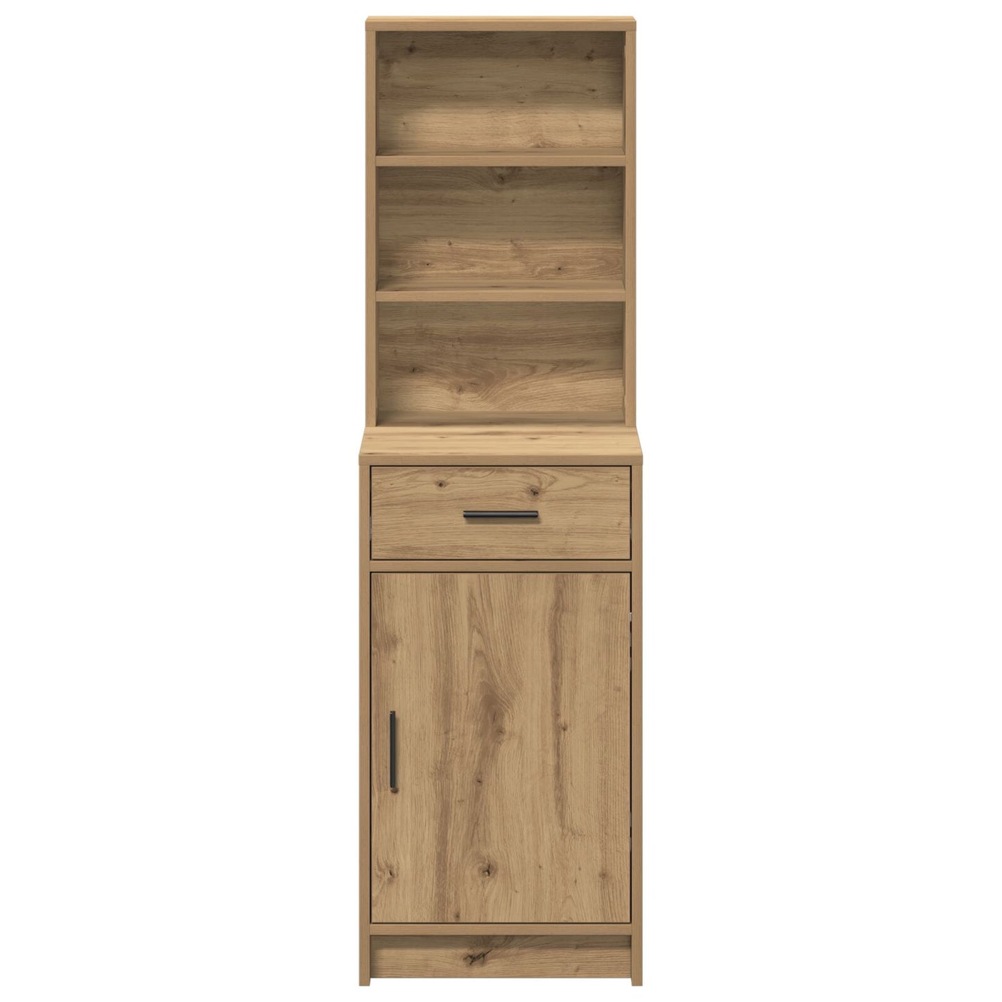 Hoge Kast 40X41X135 Cm Engineered Wood Ambachtelijk eiken