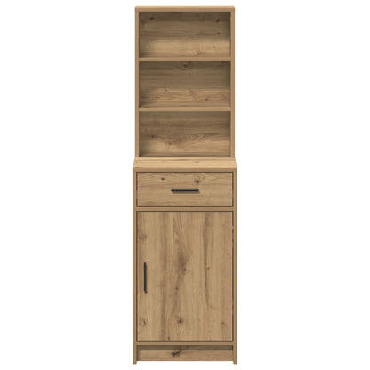 Hoge Kast 40X41X135 Cm Engineered Wood Ambachtelijk eiken
