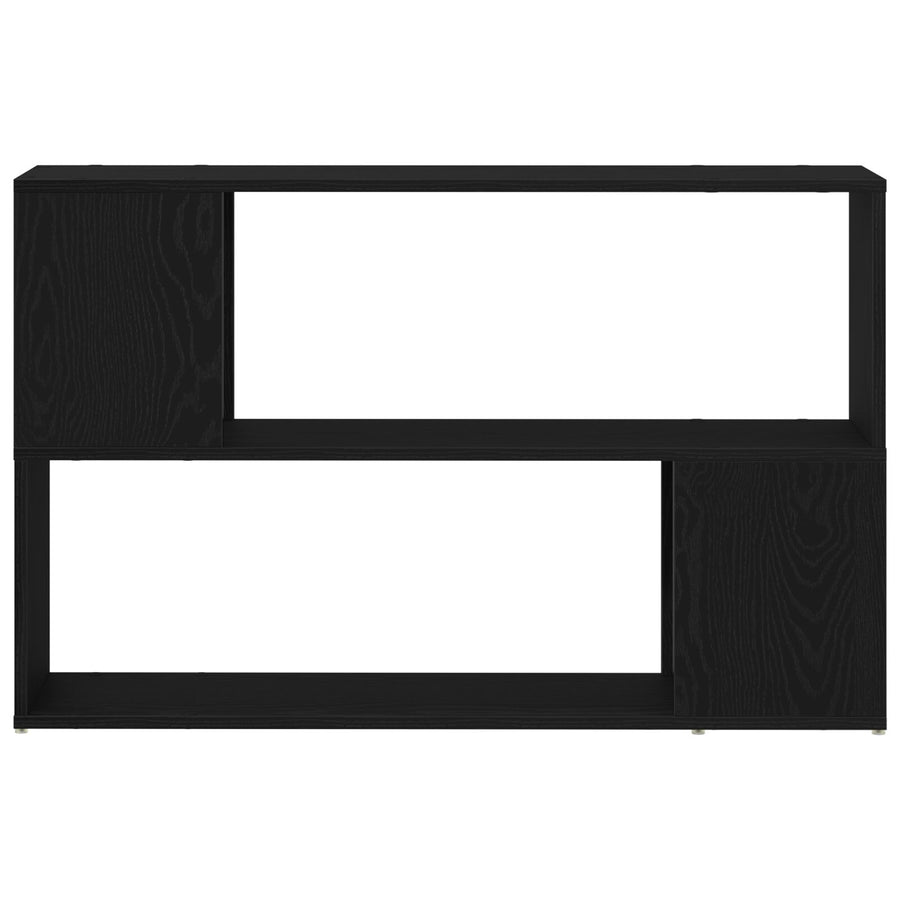 Boekenkast Hoge Kwaliteit Hout Zwart eiken 100 x 24 x 63 cm